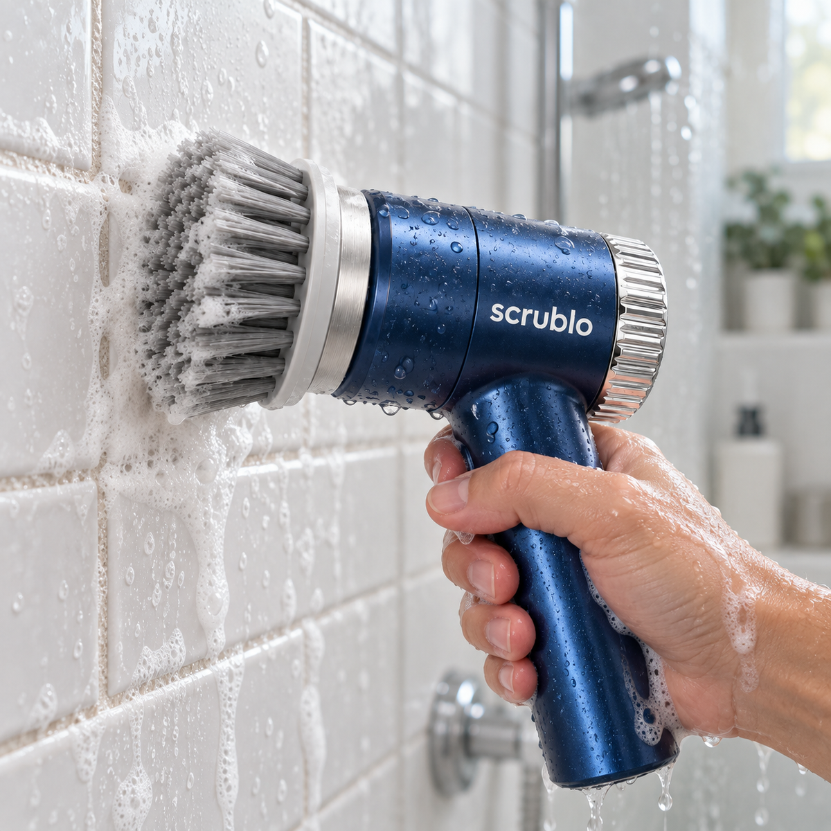 Cordless Power Scrubber — 5-in-1 Electric Cleaning Brush