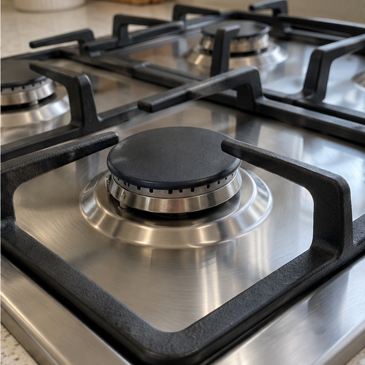 Baked-on stovetop